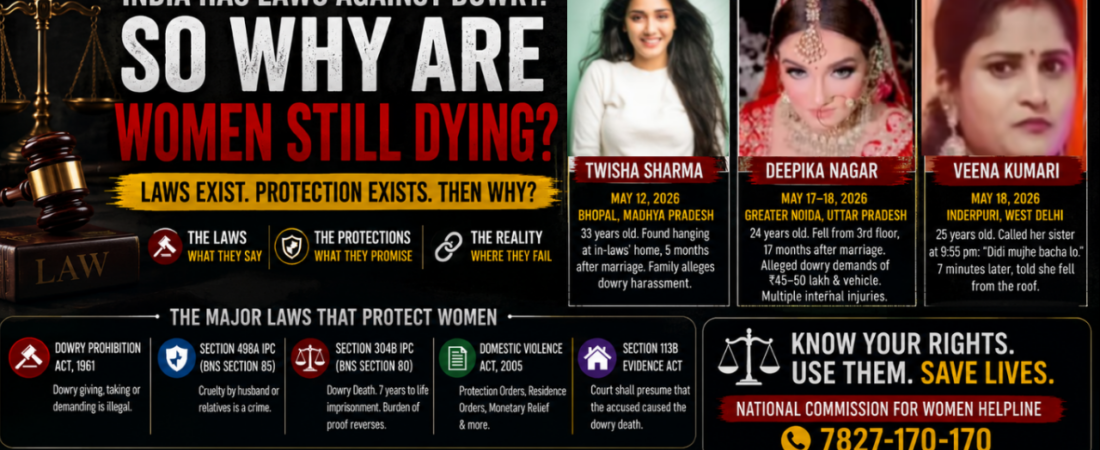 INDIA HAS LAWS AGAINST DOWRY. SO WHY ARE WOMEN STILL DYING?A Know Your Rights India Deep Dive